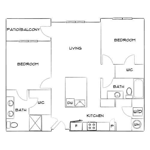The Menlo - Jacksonville, FL - Diagram