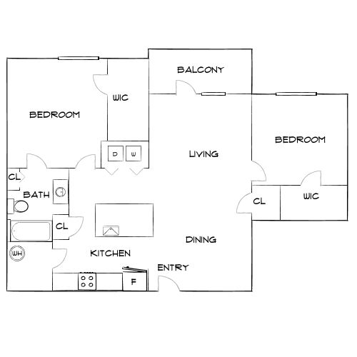 Design 2B10 floor plan