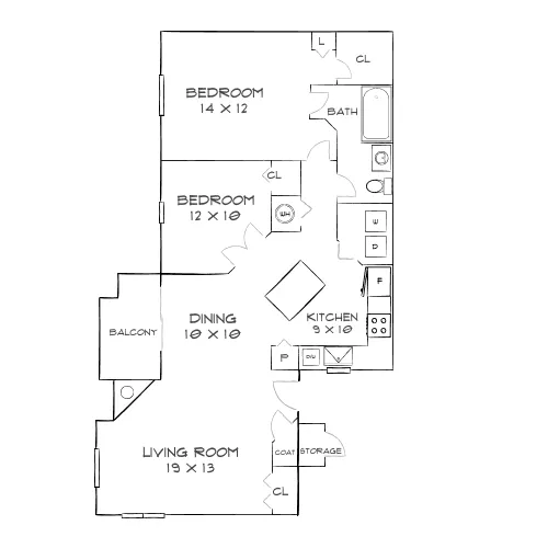 Harbor and Pine - Marietta, GA - Diagram