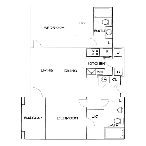 The Brooke - Atlanta, GA - Diagram