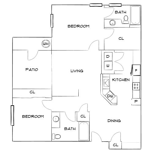 Lassalle Place – Moreno Valley, CA - Floor Plan Diagram