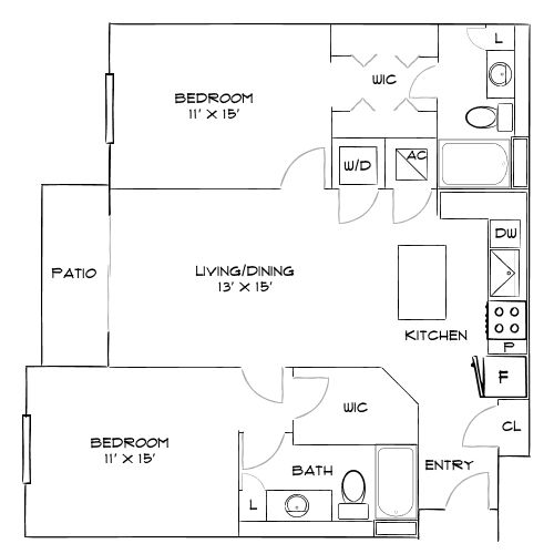 Design 2A20 floor plan