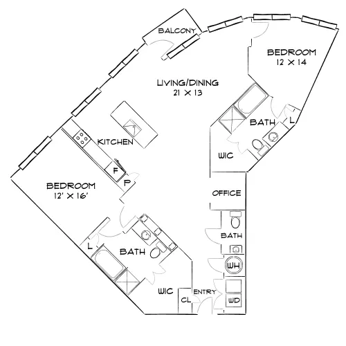 Emory Point - Atlanta, GA - Diagram