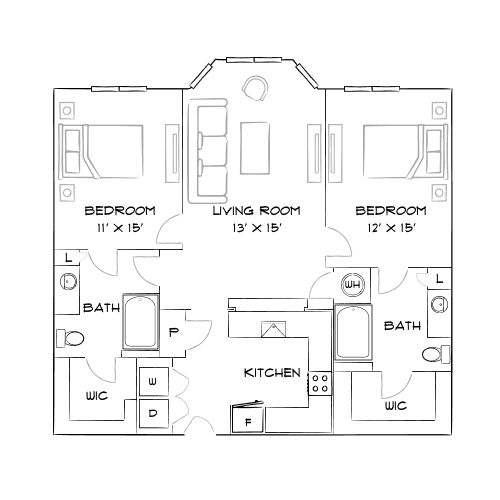Park and Market - Raleigh, NC - Furnished Diagram