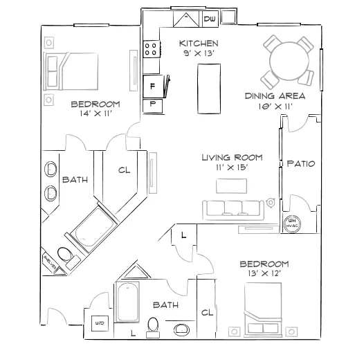 Vineyards at Paseo Del Sol – Temecula, CA – Floor Plan Diagram