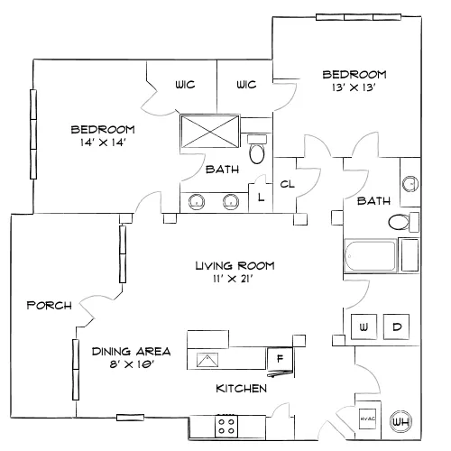 Villages at McCullers Walk - Raleigh, NC - Diagram