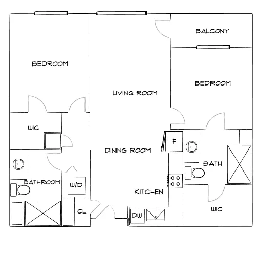 The Broadway - Oakland, CA - Diagram