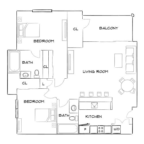 15Fifty5 - Walnut Creek, CA - Diagram