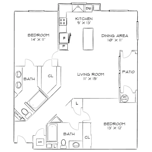 Vineyards at Paseo Del Sol – Temecula, CA – Floor Plan Diagram