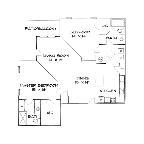Sorrel - Jacksonville, FL - Furnished Diagram