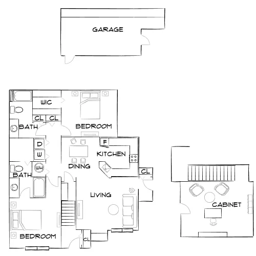 Solace Timacuan - Lake Mary, FL - Furnished Diagram