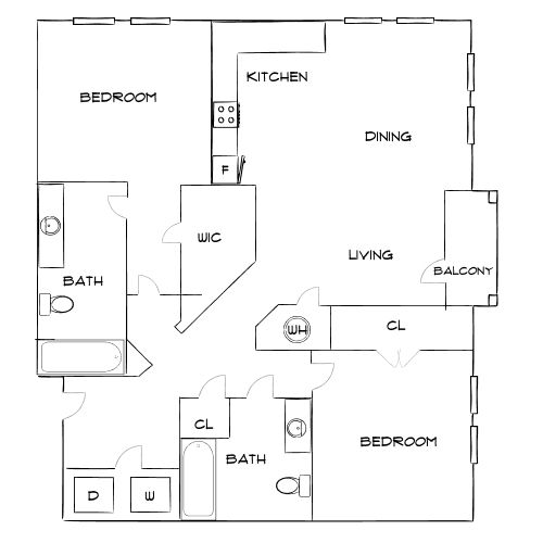 Design 2C floor plan