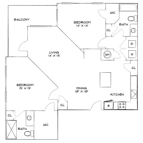 Design 2C floor plan