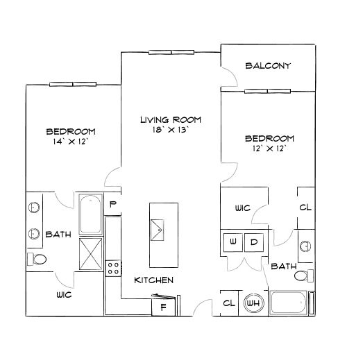 Design 2C floor plan