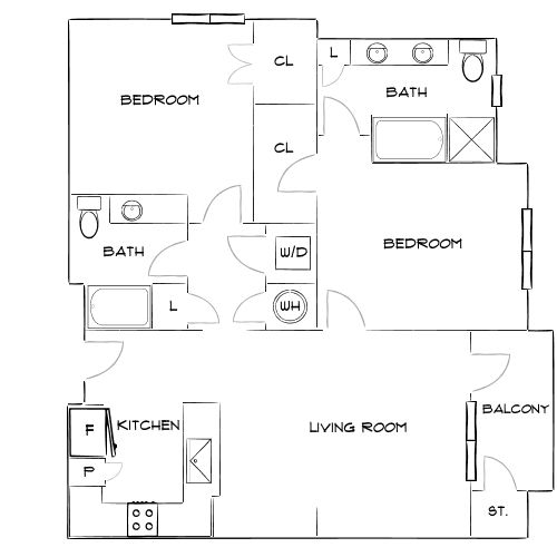 Design 2C floor plan