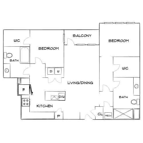 Design 2C floor plan