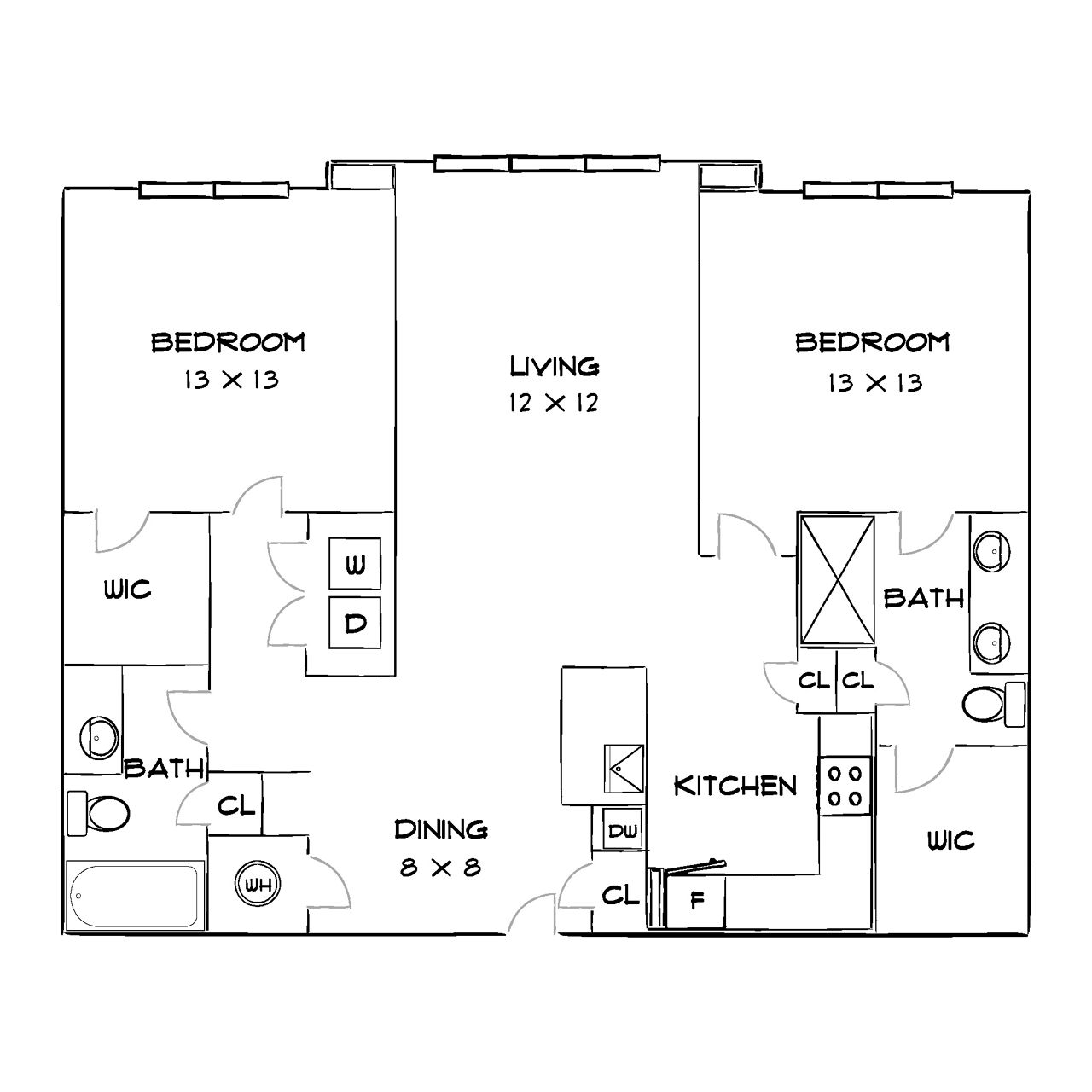 Design 2C floor plan
