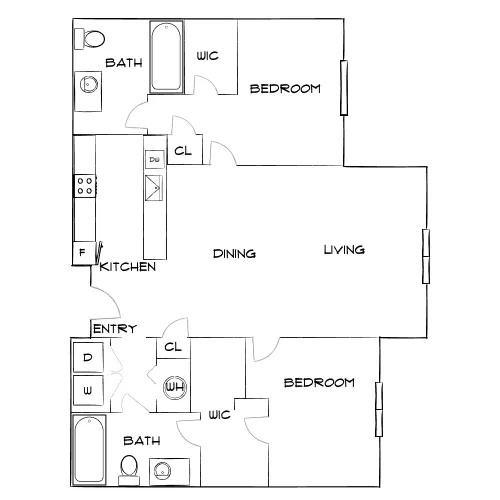 Addison at South Tryon - Charlotte, NC - Diagram