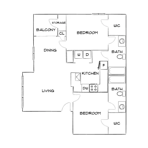 Anson at the Lakes - Charlotte, NC - Diagram