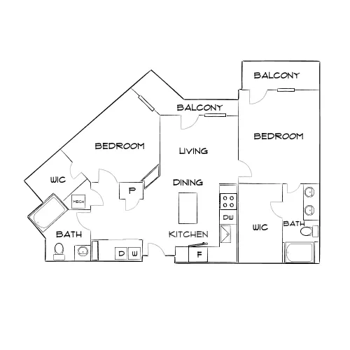 1760 Apartments - Lawrenceville, GA - Diagram