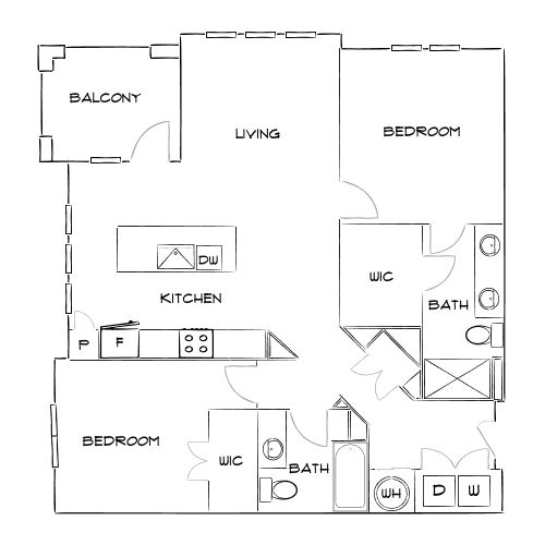 Design 2C floor plan