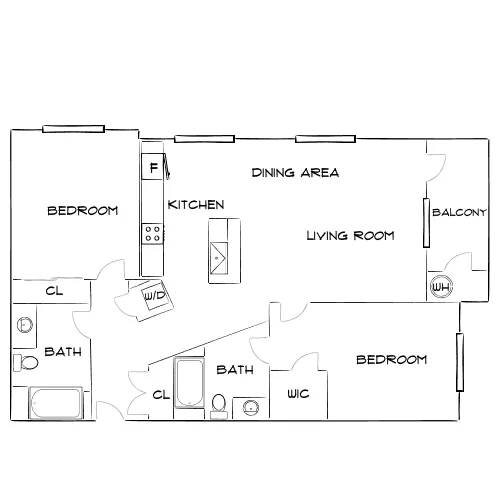 Mountain Gate - Las Vegas, NV - Diagram