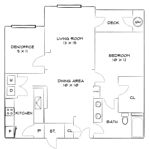 The Hartley - Atlanta, GA - Diagram
