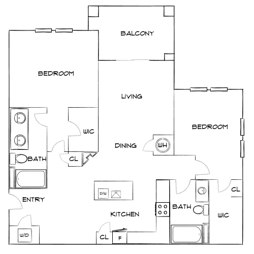 The Sawyer at One Bellevue Place - Nashville, TN - Diagram