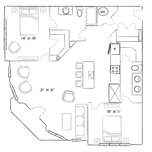 Grant Row Lofts - Thornton, CO - Diagram