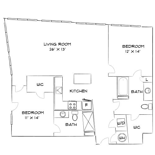 Park and Market - Raleigh, NC - Diagram
