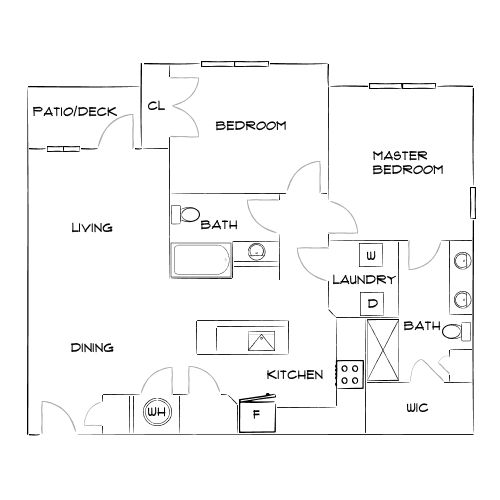 Brea Wendell Falls - Wendell, NC - Diagram