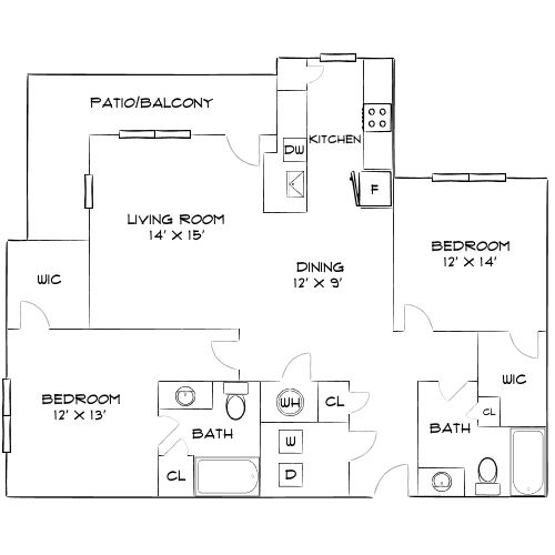 Design 2C floor plan