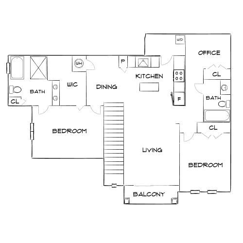 Design 2C floor plan