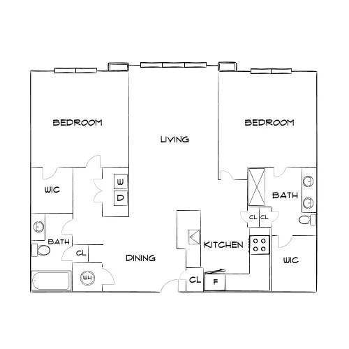 Solay Fort Worth - Fort Worth, TX - Diagram