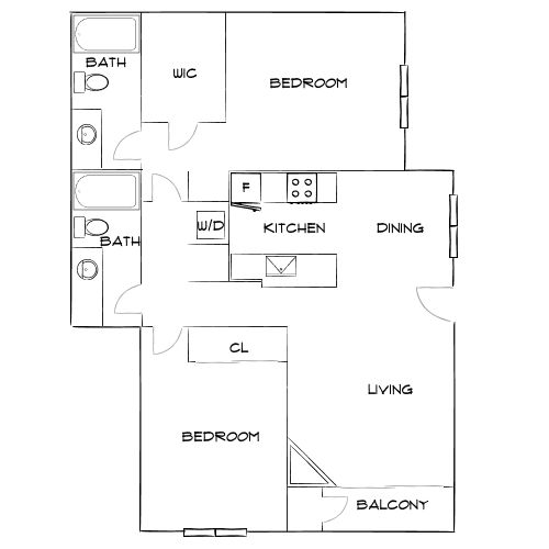 Design 2C floor plan