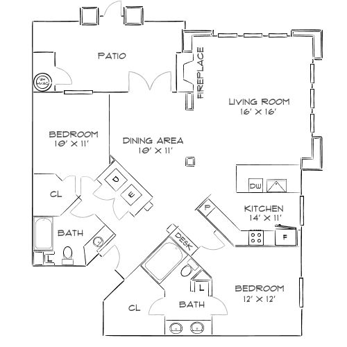 Vineyards at Paseo Del Sol – Temecula, CA – Floor Plan Diagram