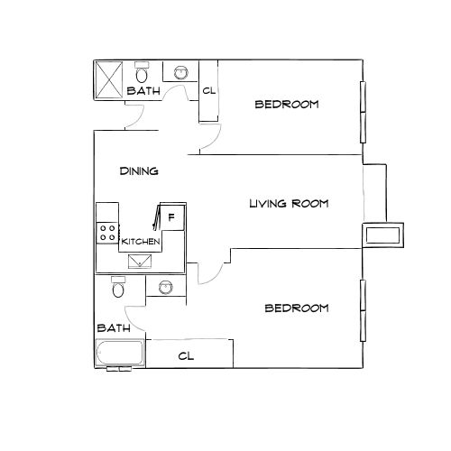 The Hills at Fashion Valley - San Diego, CA - Diagram