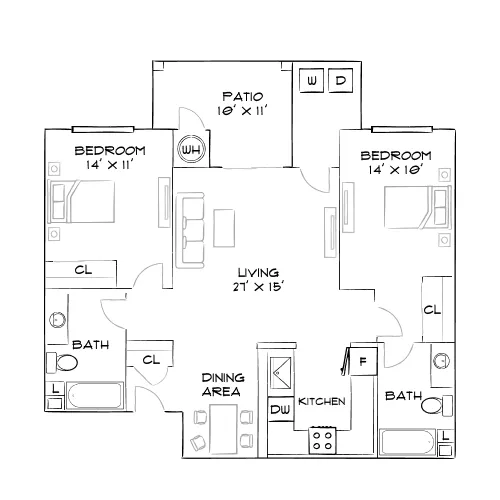 Villas at Towngate - Moreno Valley, CA - Diagram