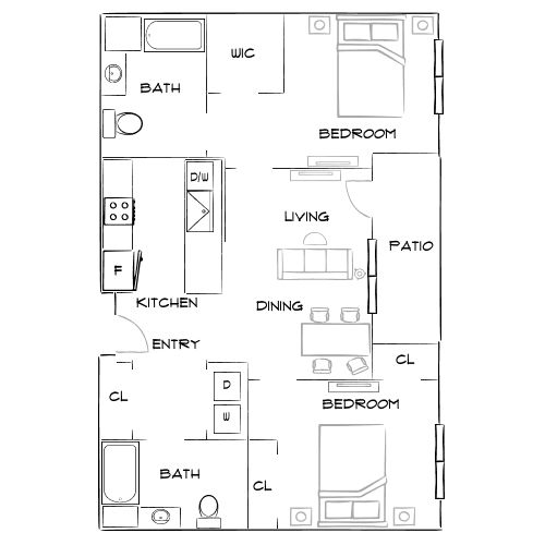 River Birch - Watertown, MA - Furnished Diagram