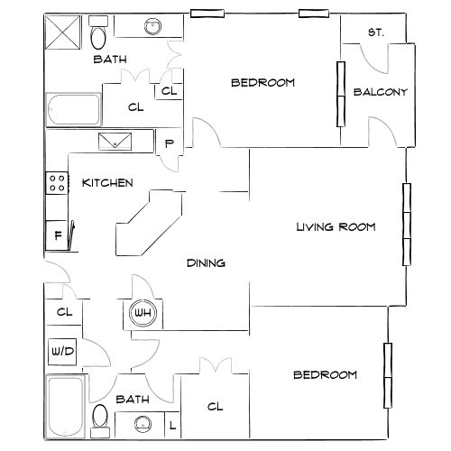 Design 2D floor plan