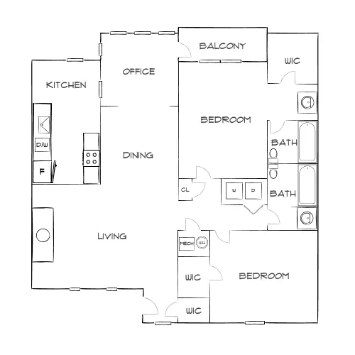 83 Reserve - Roswell, GA - Diagram