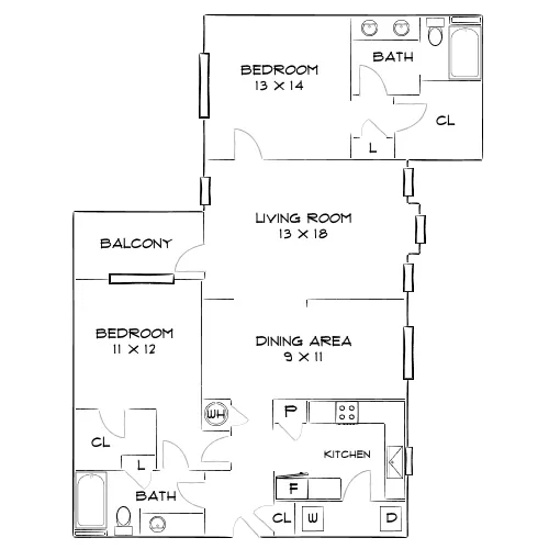 The Hartley - Atlanta, GA - Diagram