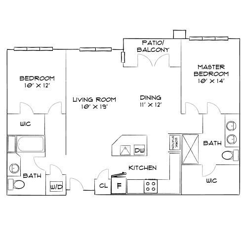 Design 2D20 floor plan