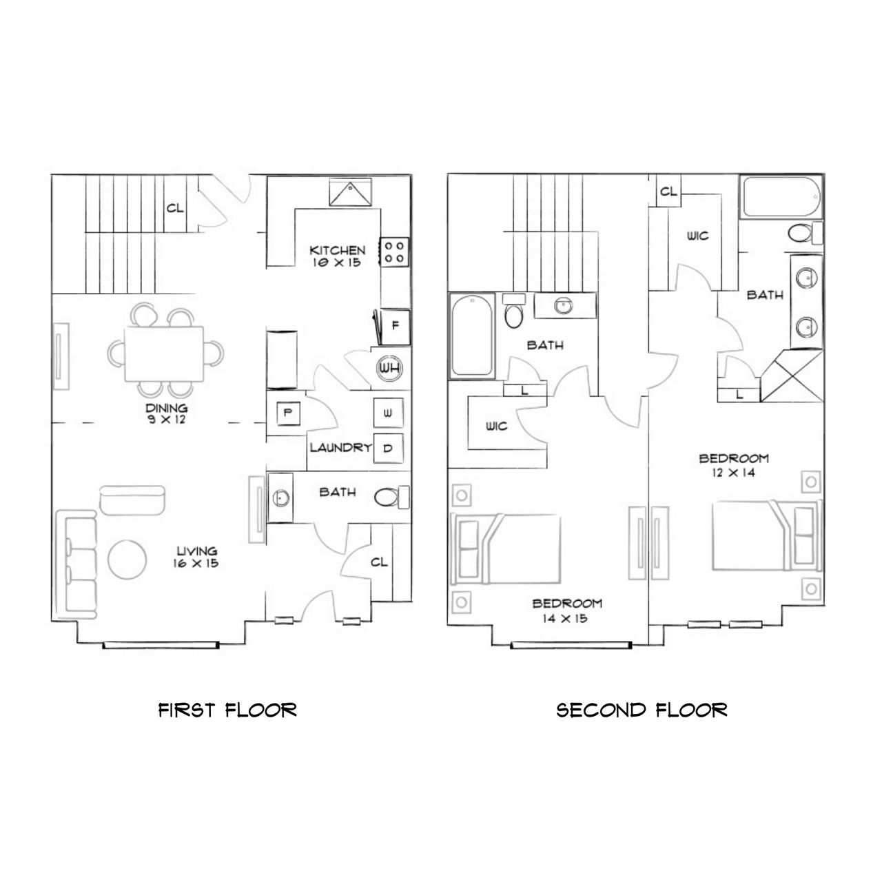 Design 2D25 Carriage Home floor plan