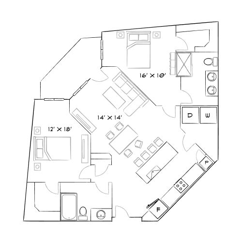 Grant Row Lofts - Thornton, CO - Diagram