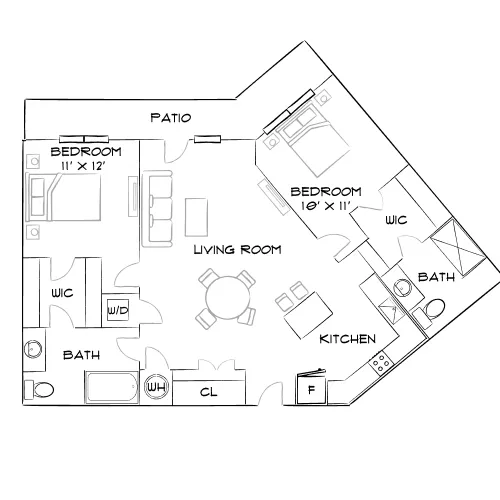 Park and Market - Raleigh, NC - Furnished Diagram
