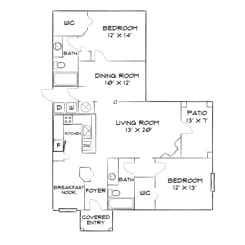 Preston Reserve Apartments - Cary, NC - Diagram
