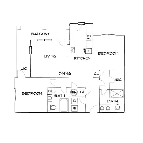 Design 2D floor plan