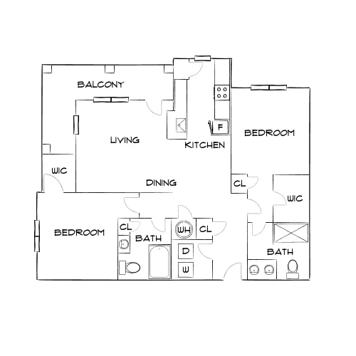 Solay Fort Worth - Fort Worth, TX - Diagram