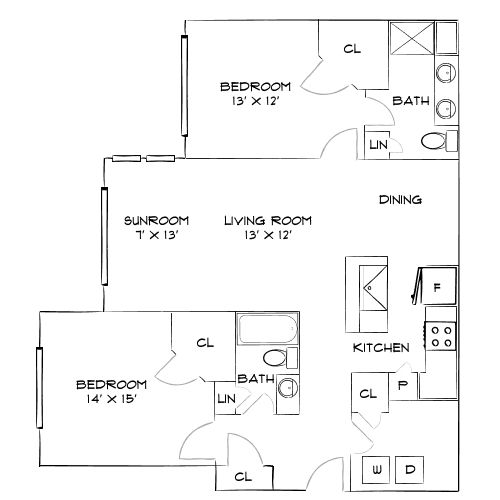 Crestview at Apex Apartments - Apex, NC - Diagram